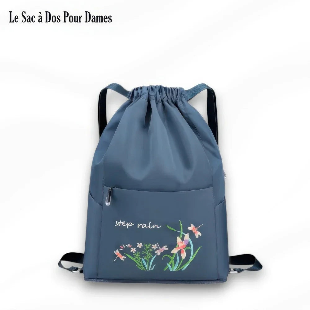 Sac à Dos à Cordon Femme