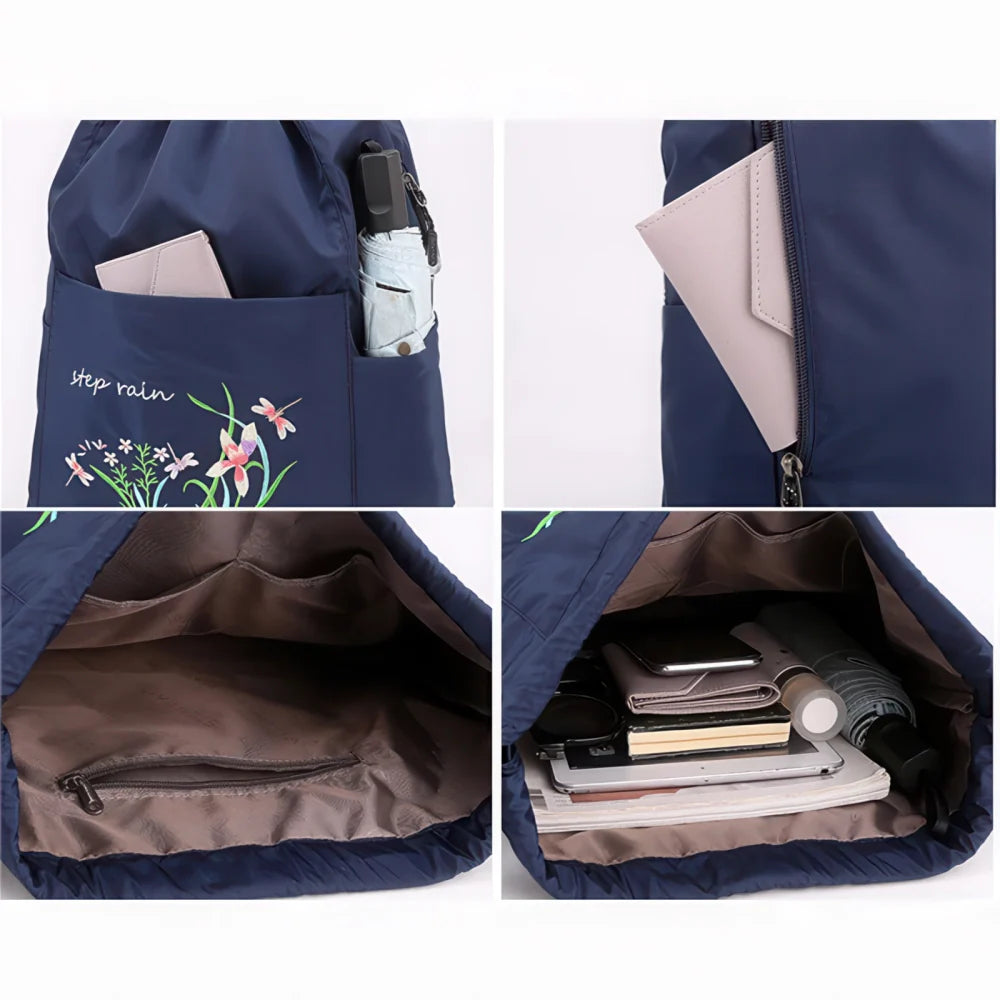 Sac à Dos à Cordon Femme