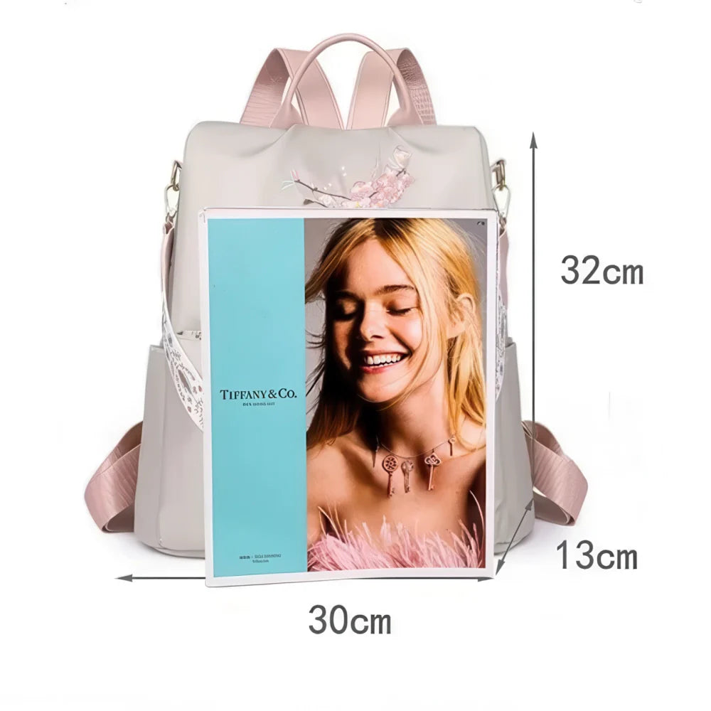 Sac à Dos à Fleurs Femme