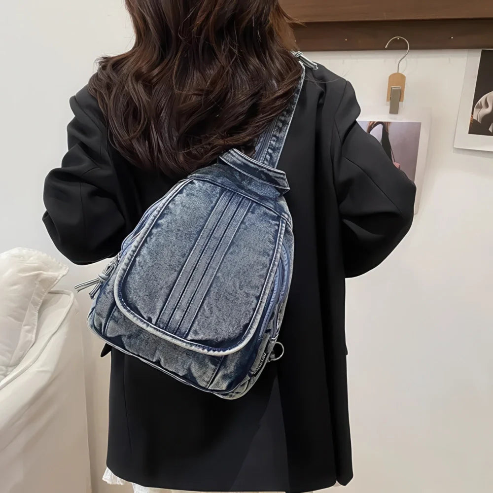 Sac à Dos Jean Femme