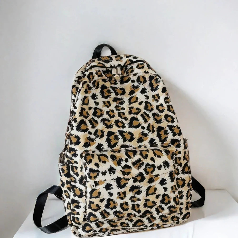 Sac à Dos Léopard Femme