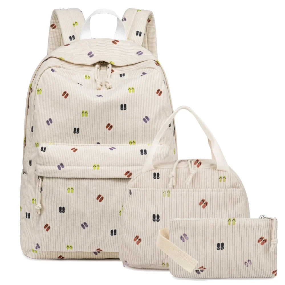 Sac à Dos Avec Lunch Box Femme