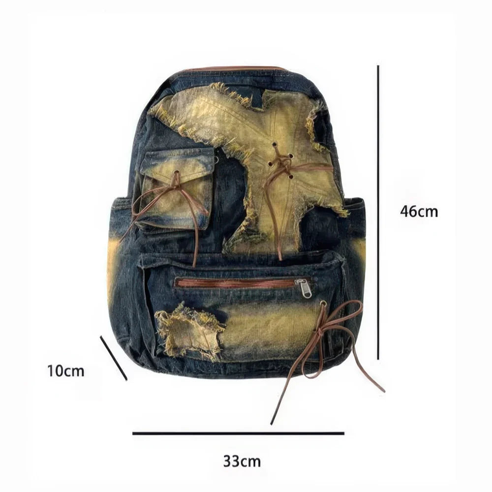 Sac à Dos Patchwork Femme