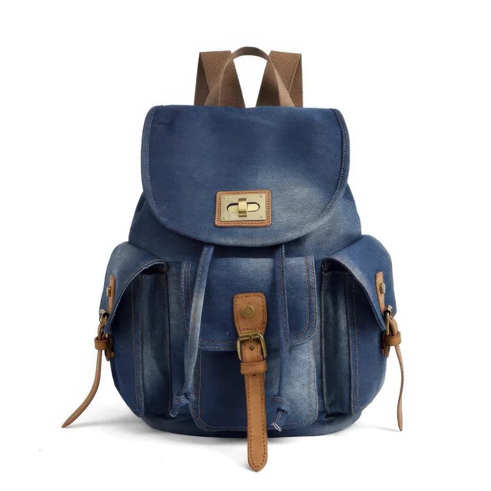 Sac à Dos Style Délavé Femme