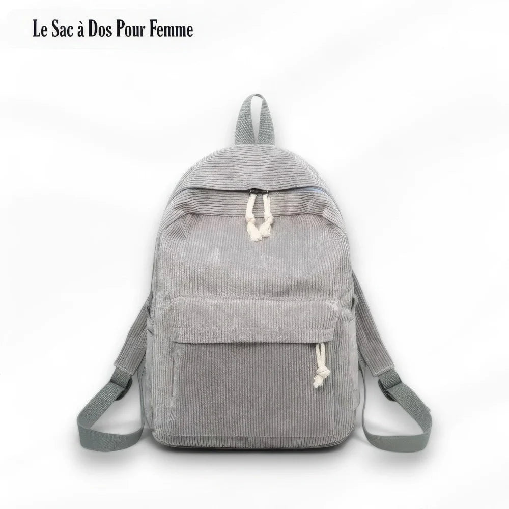 Sac à Dos Velours Femme